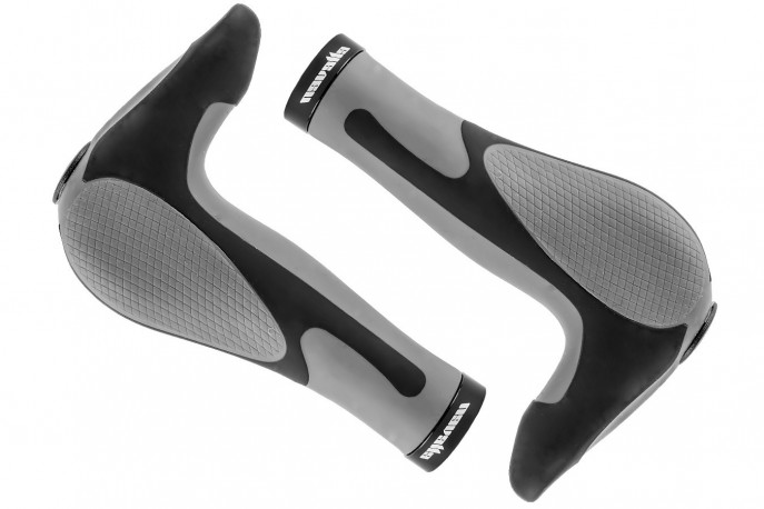 Manopla MTB Ergonômica com Bar End -...