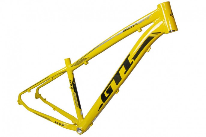 Quadro 29 MTB Alumínio Roma Amarelo...