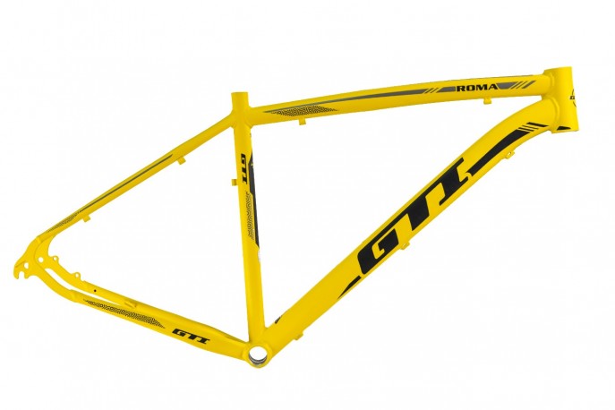 Quadro 29 MTB Alumínio Roma Amarelo...