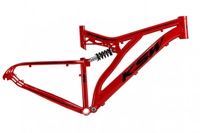 Quadro 29 MTB Full Vermelho 19" - KSW