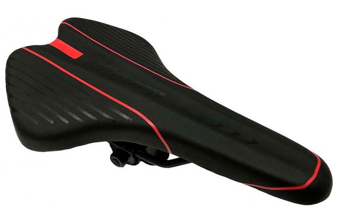 Selim MTB EL-13376 Preto com Vermelho...