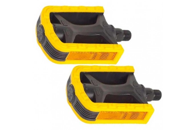 Pedal 1/2 Bicolor Export Amarelo -...