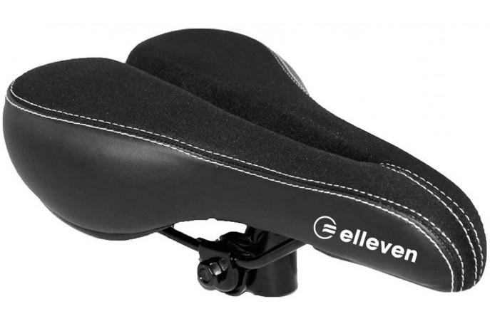 Selim MTB Vazado Lycra Preto - Elleven