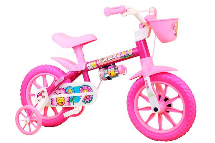 Bicicleta aro 12 Nathor Flower