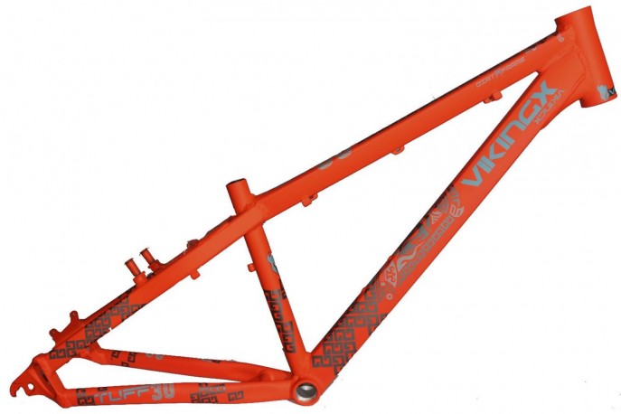 Quadro 26 Dirt Jump Tuff X-30 Laranja...