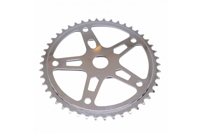 Roda Dentada 46D 2,4 mm Estrela Cromada