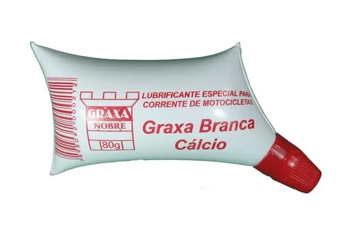 Graxa Branca 80g Cálcio - Nobre