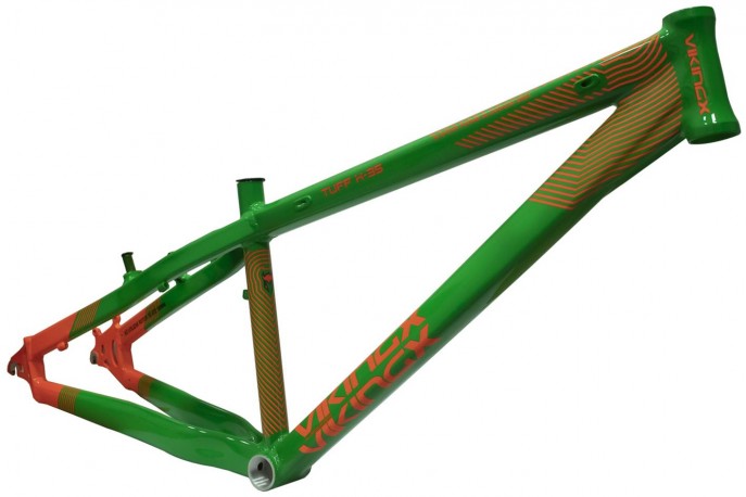 Quadro 26 MTB Tuff X-35 Verde/Laranja...