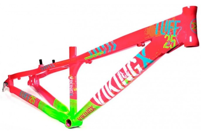 Quadro 26” Dirt Jump Tuff X-25 Rosa /...