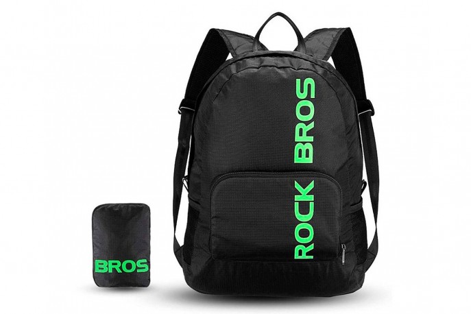 Mochila Nylon Compacta Preta Rockbros