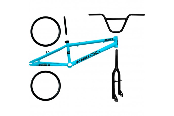 Kit BMX Série 1 Azul Pantone - Preto...