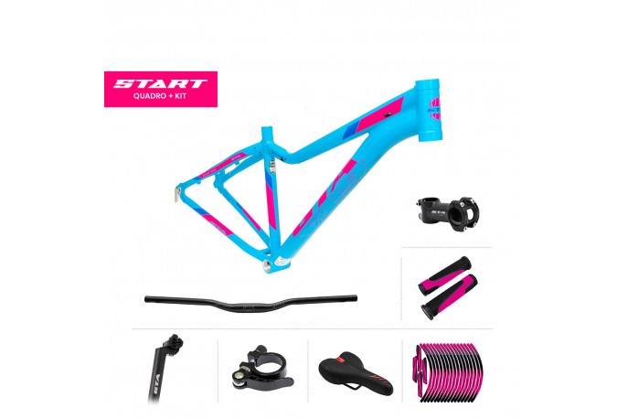 Quadro 29 Start com Kit Azul/Rosa...