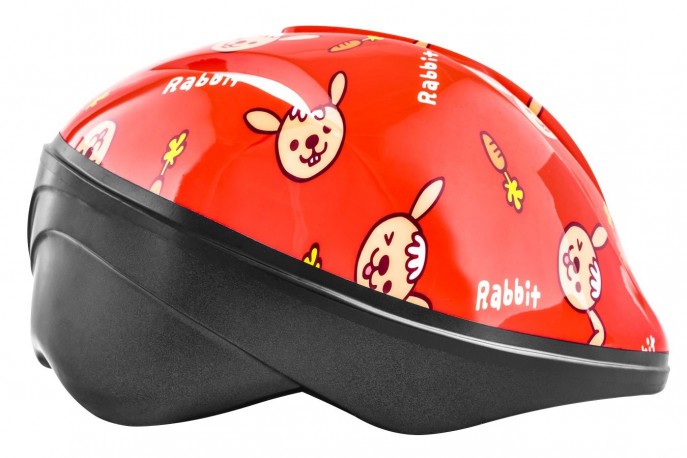 Capacete Ciclista Infantil Coelhos...